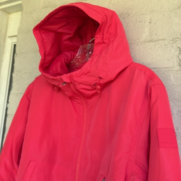 NWT Athleta Lucent Cropped Bomber Jacket Size Small - Picture 7 of 15